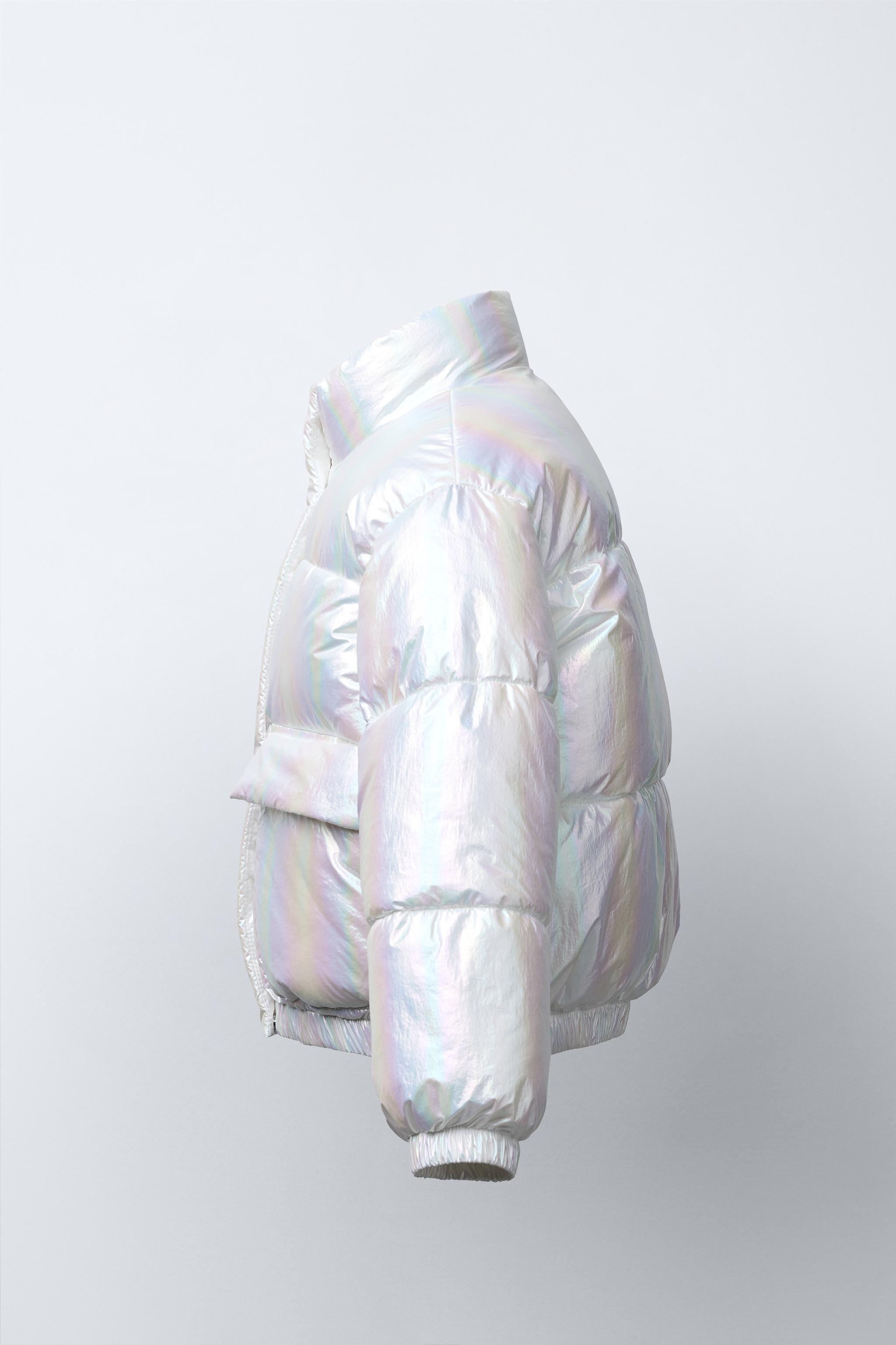 SHINY FINISH PUFFER JACKET